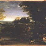 Paesaggio con Silvia e il satiro di Domenico Zampieri detto il Domenichino