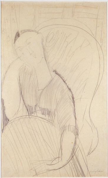 Madame Hastings in poltrona di Amedeo Modigliani