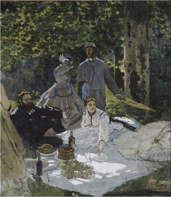 Colazione sull'erba di Claude Monet