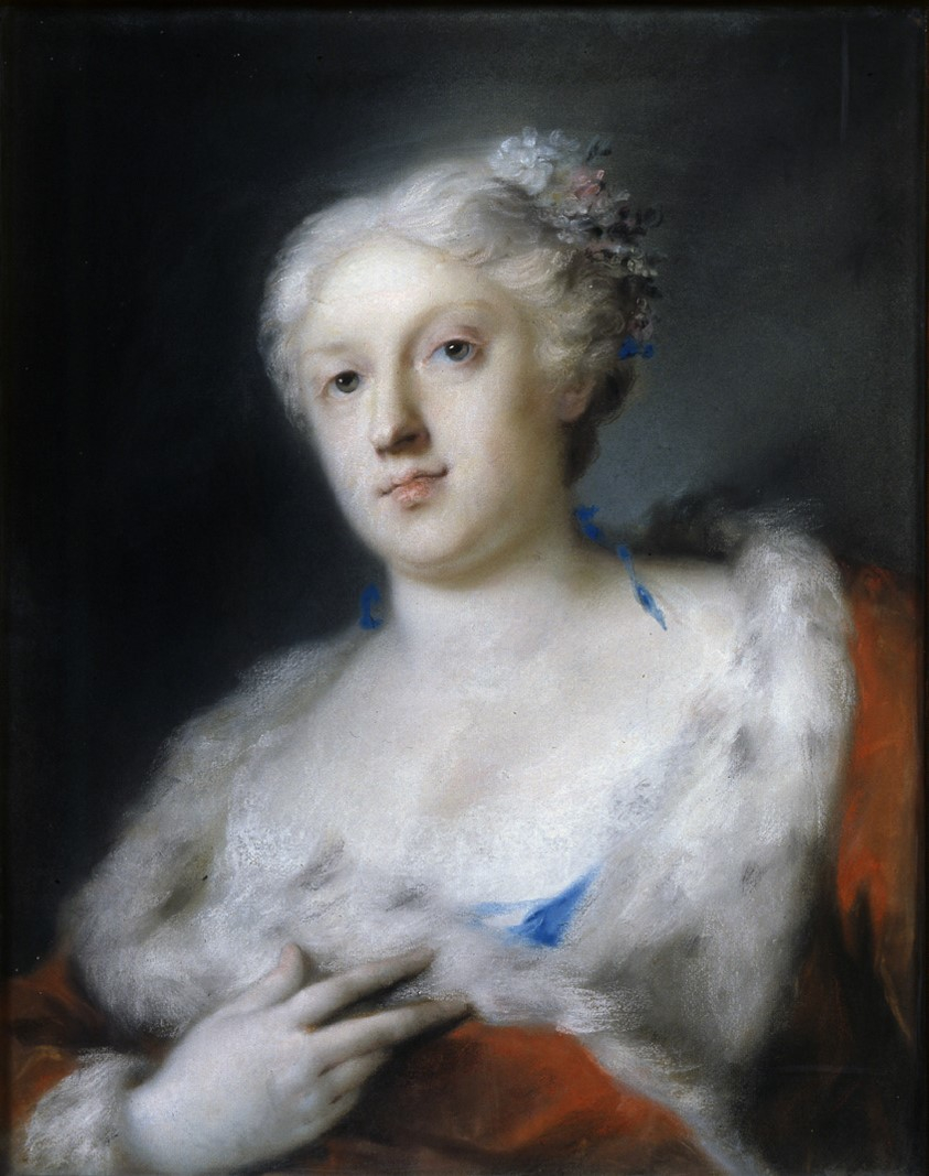 Ritratto di donna di Rosalba Carriera