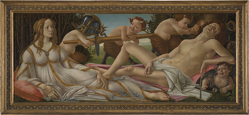 Venere e Marte di Sandro Botticelli
