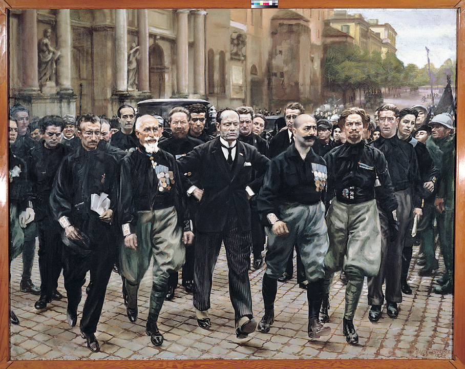 Marcia su Roma di Giacomo Balla