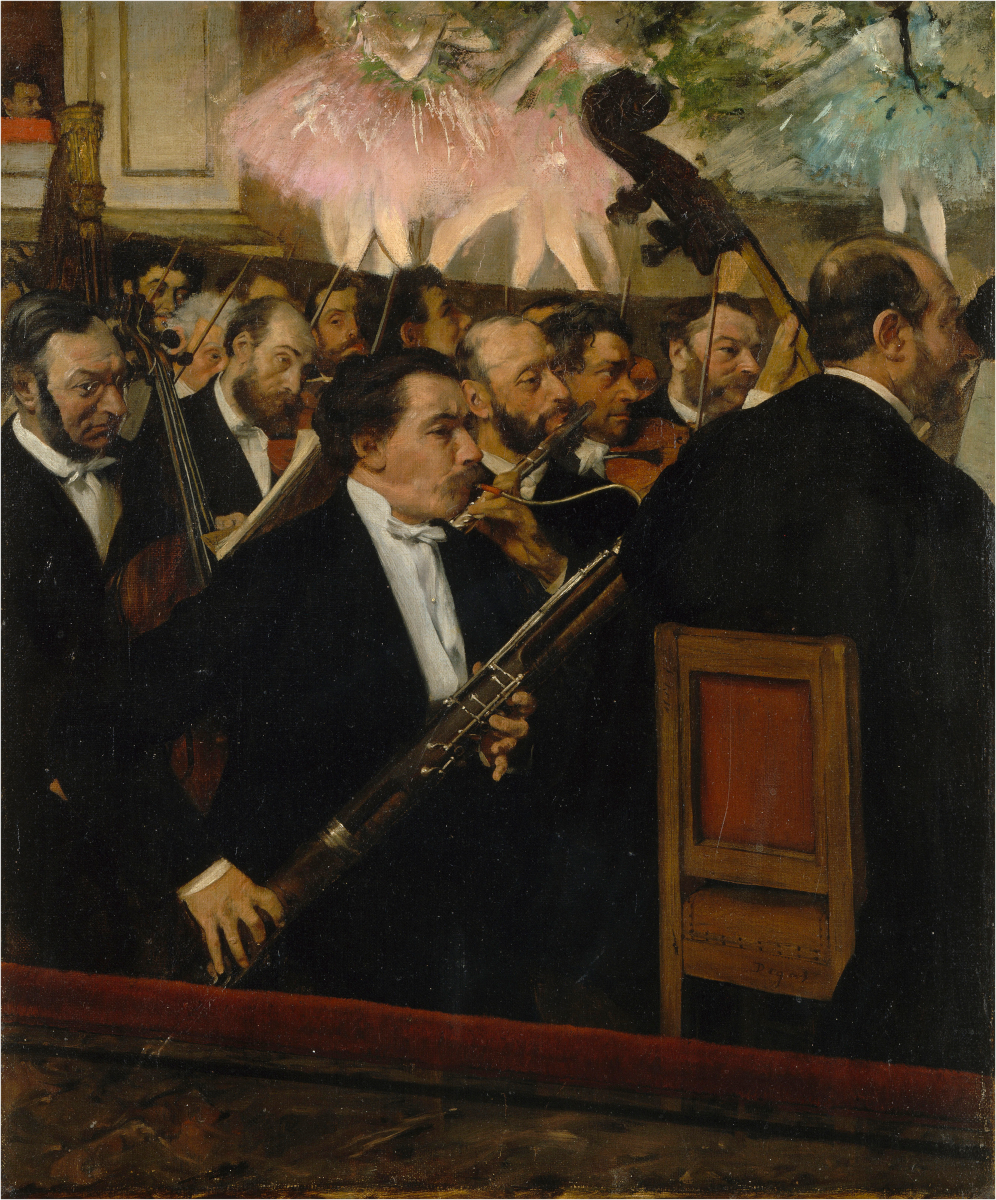 L’orchestra dell’Opéra di Edgar Degas