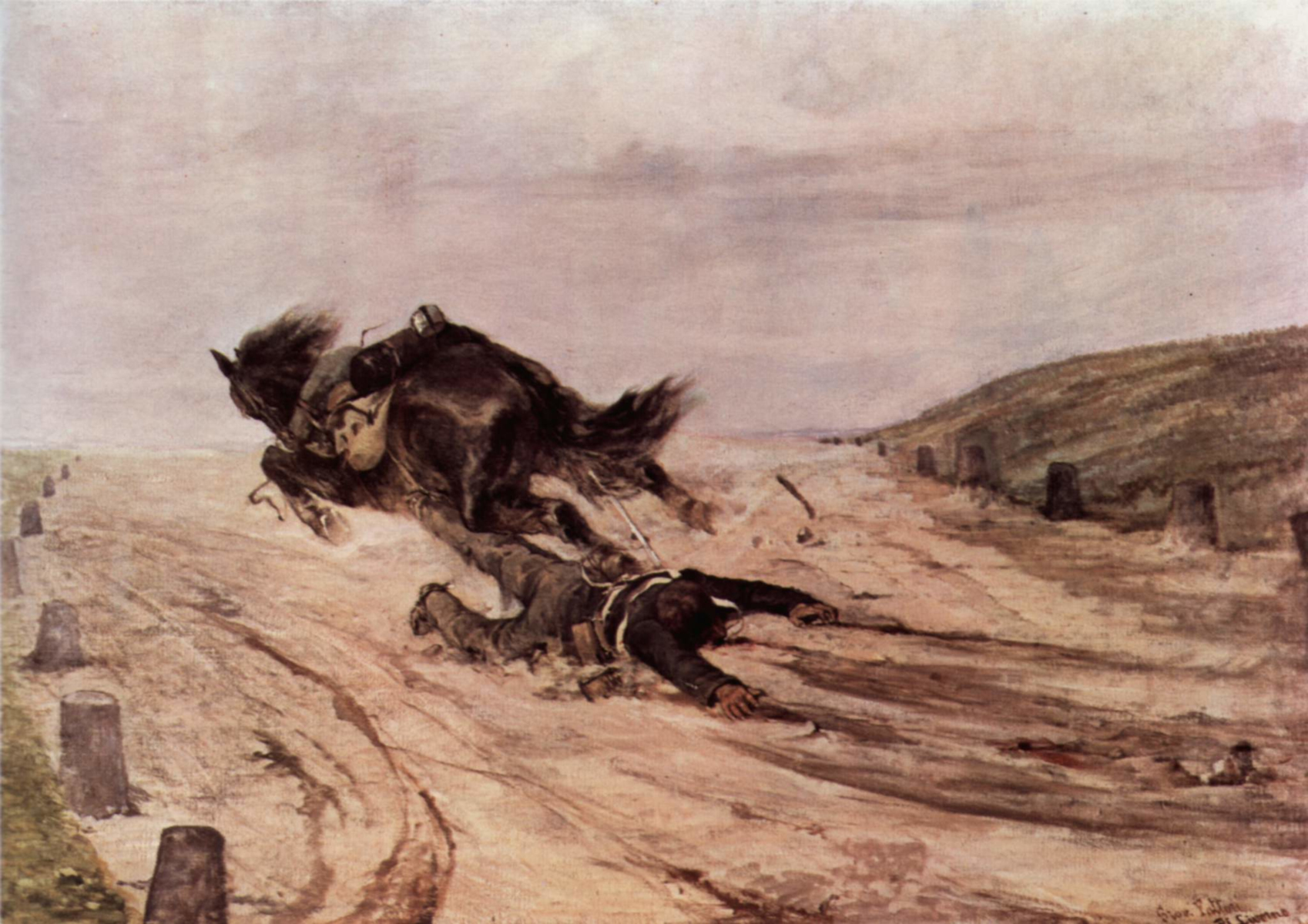 Lo staffato di Giovanni Fattori