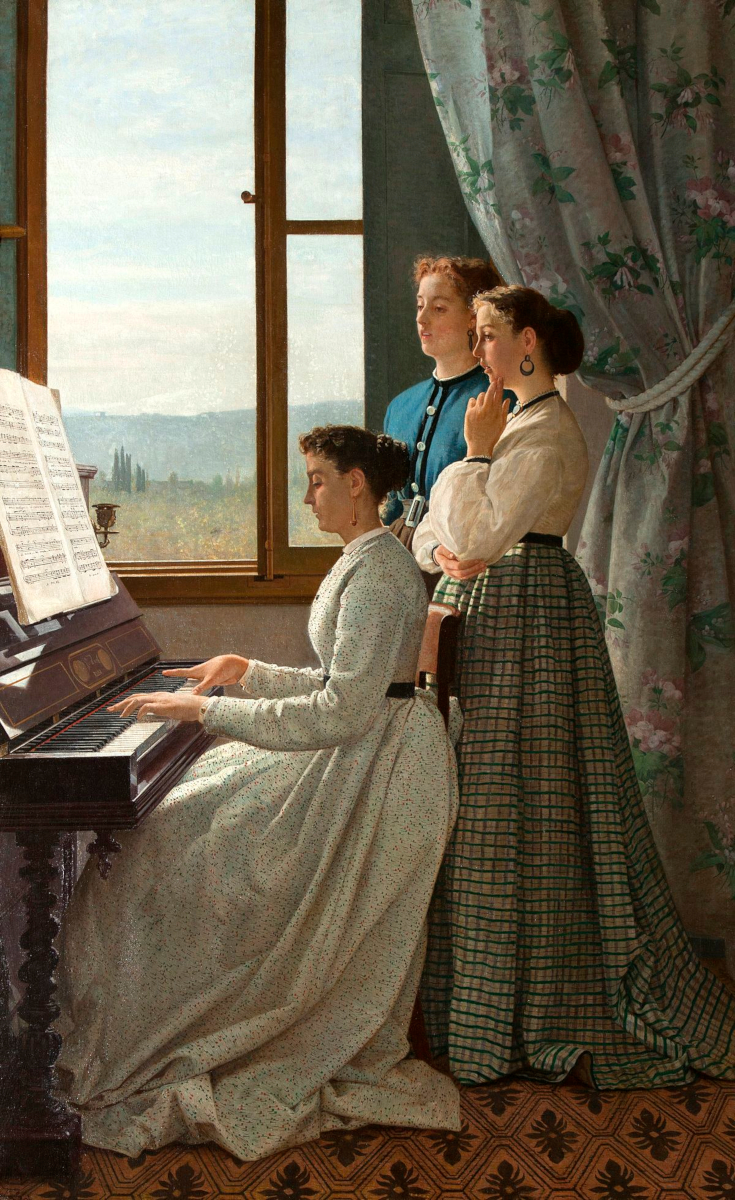 Il canto dello stornello di Silvestro Lega