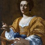 Ritratto di Artemisia Gentileschi di Simon Vouet