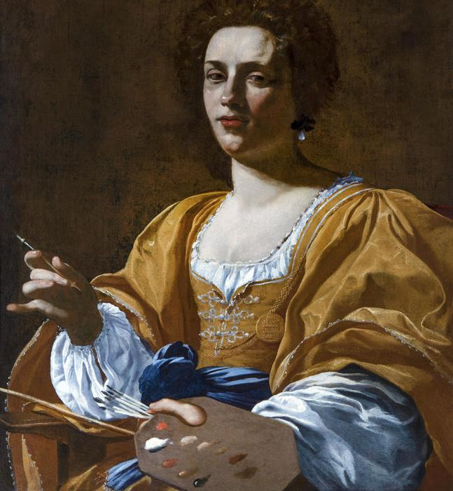 Ritratto di Artemisia Gentileschi di Simon Vouet