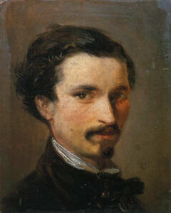 Autoritratto di Silvestro Lega