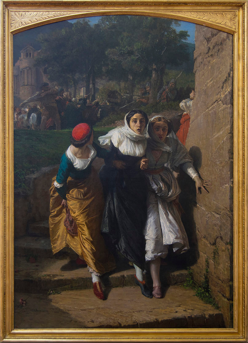 I Vespri siciliani di Domenico Morelli