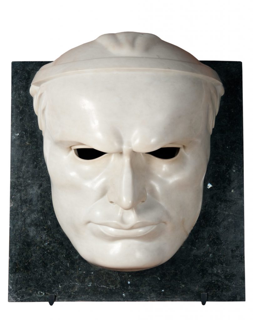 Maschera di Mussolini di Adolfo Wildt Galleria Nazionale d’Arte Moderna e Contemporanea di Roma