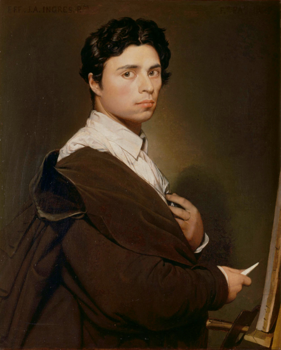 Autoritratto a 24 anni di Jean-Auguste-Dominique Ingres