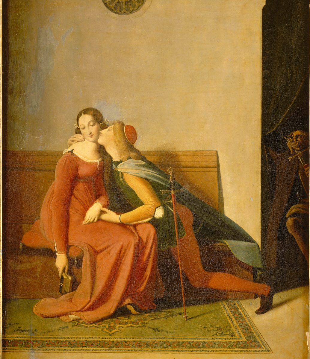 Paolo e Francesca di Jean-Auguste-Dominique Ingres