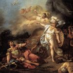 Combattimento di Minerva contro Marte di Jacques-Louis David