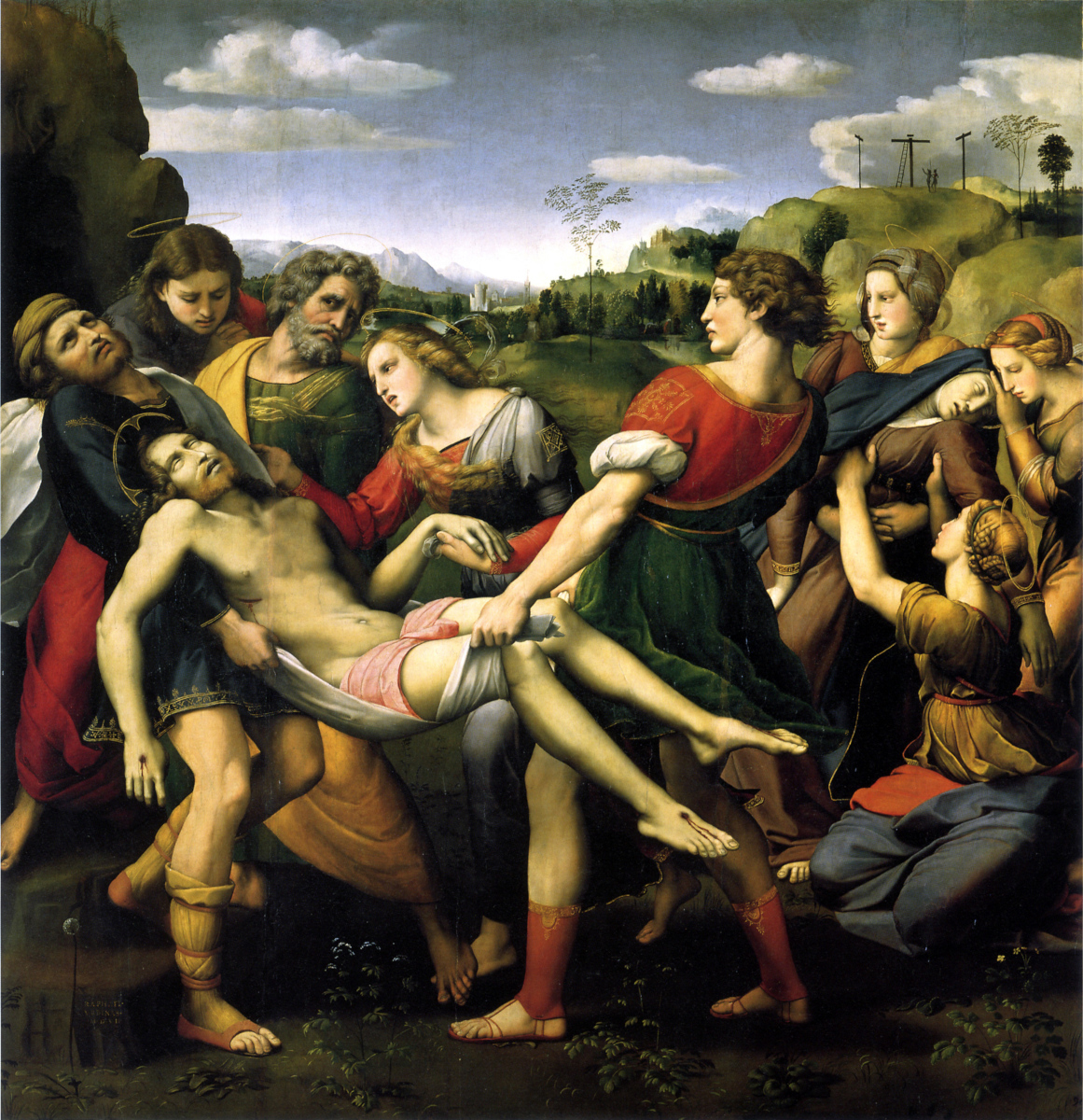 Deposizione Borghese di Raffaello (Pala Baglioni)