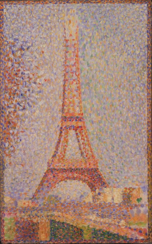 La tour Eiffel di Georges Seurat