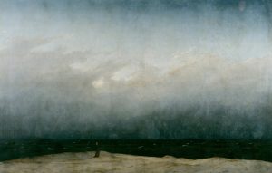 Monaco in riva al mare di Caspar David Friedrich