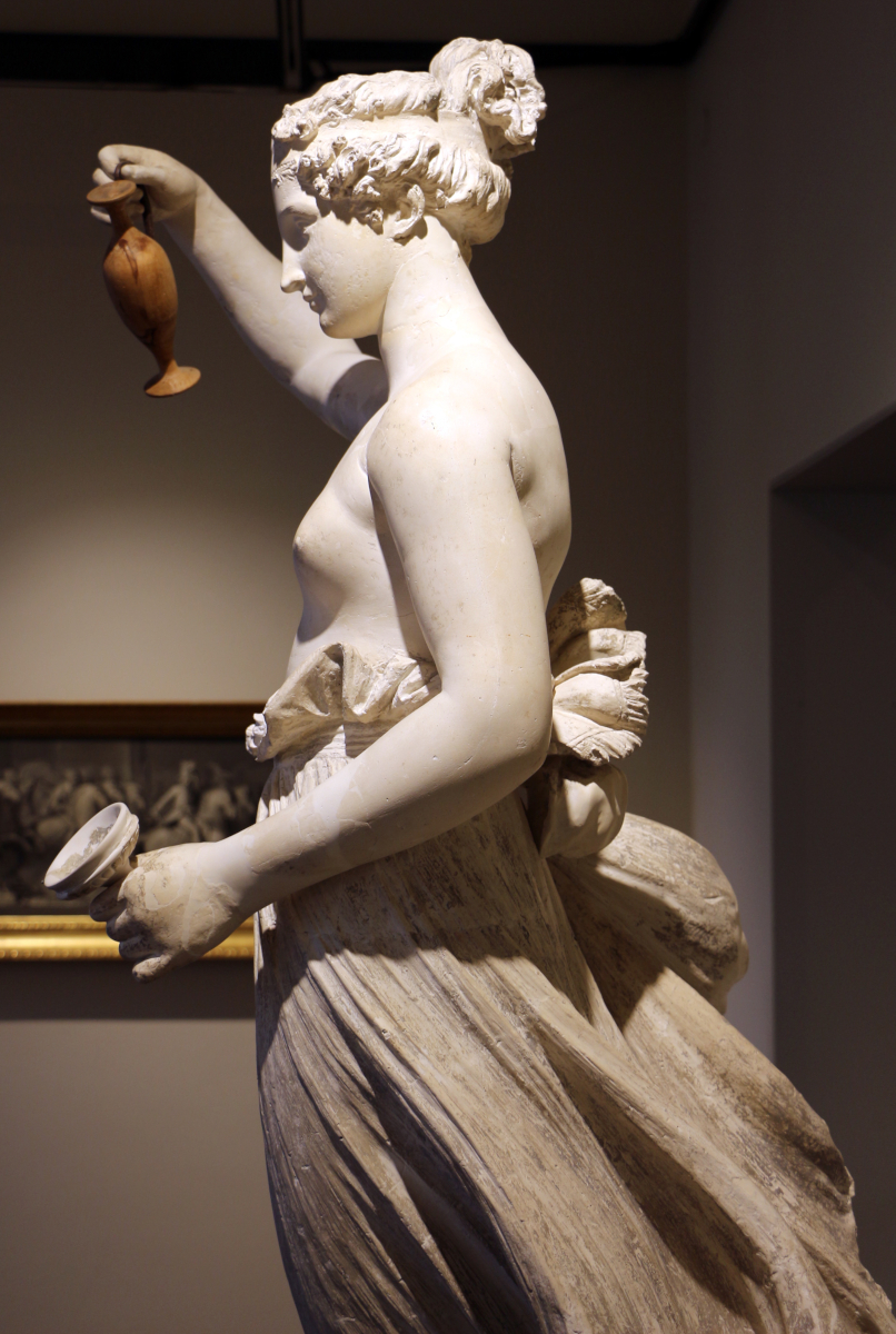 Ebe di Antonio Canova, Galleria d'Arte Moderna di Milano in Italia