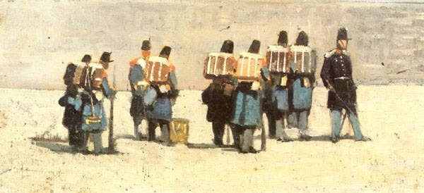 Soldati francesi del '59 di Giovanni Fattori
