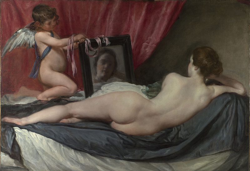 Venere allo specchio o Venere Rokeby di Diego Velázquez