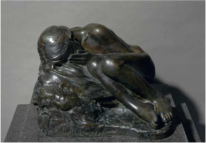 Fanciulla che piange di Albert Bartholomé