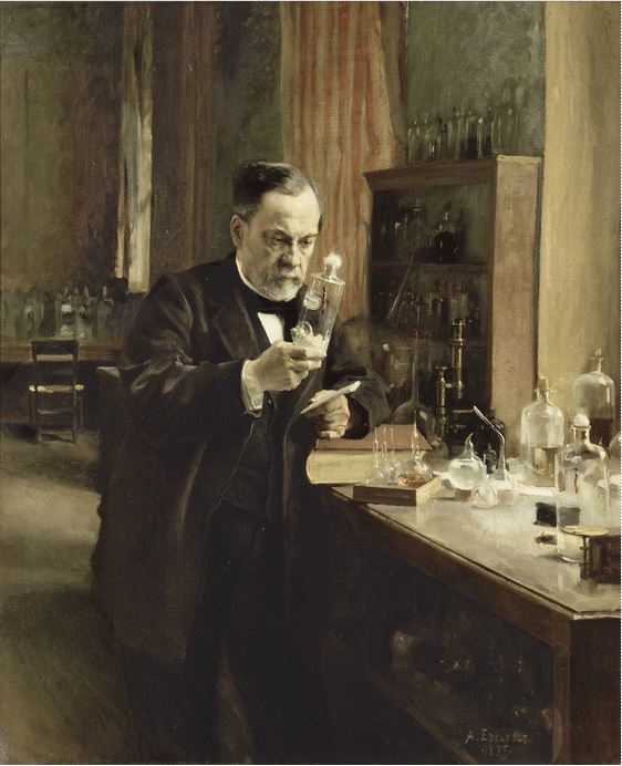 Louis Pasteur di Albert Edelfelt
