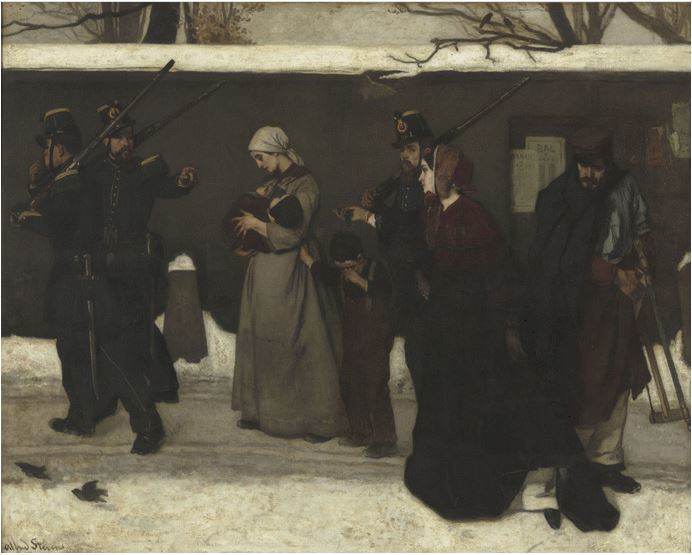 Quello che si chiama vagabondaggio di Alfred Stevens