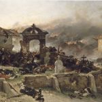 Il Cimitero di Saint-Privat di Alphonse de Neuville