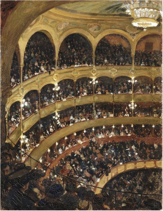 Concert Colonne di André Devambez