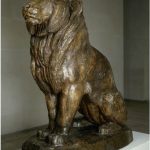 Leone seduto di Antoine-Louis Barye