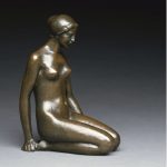 Donna seduta sui talloni di Aristide Maillol