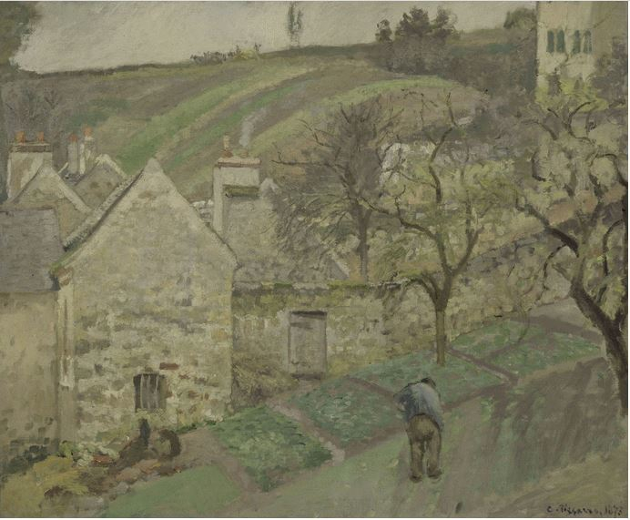 Colle dell'Hermitage, Pontoise di Camille Pissarro