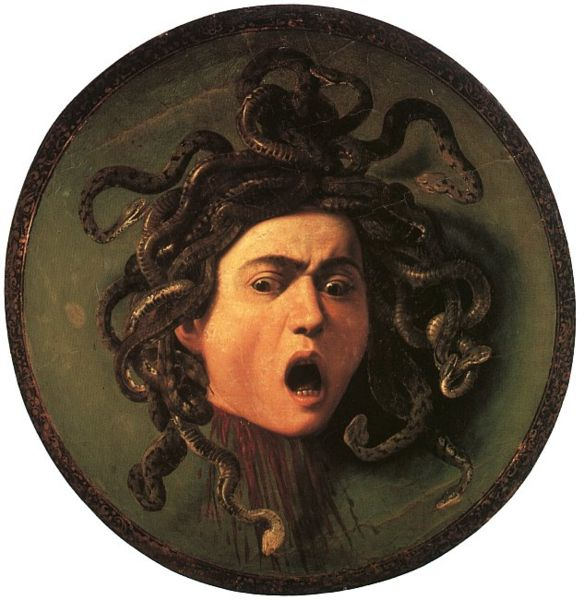Scudo con testa di Medusa di Caravaggio