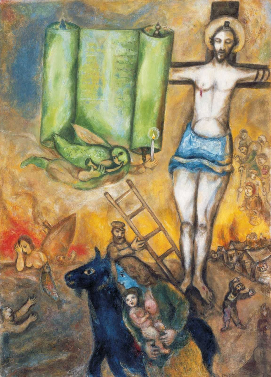 La Crocifissione gialla di Marc Chagall