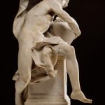 Genio che custodisce il segreto della tomba di Charles René de Saint-Marceaux