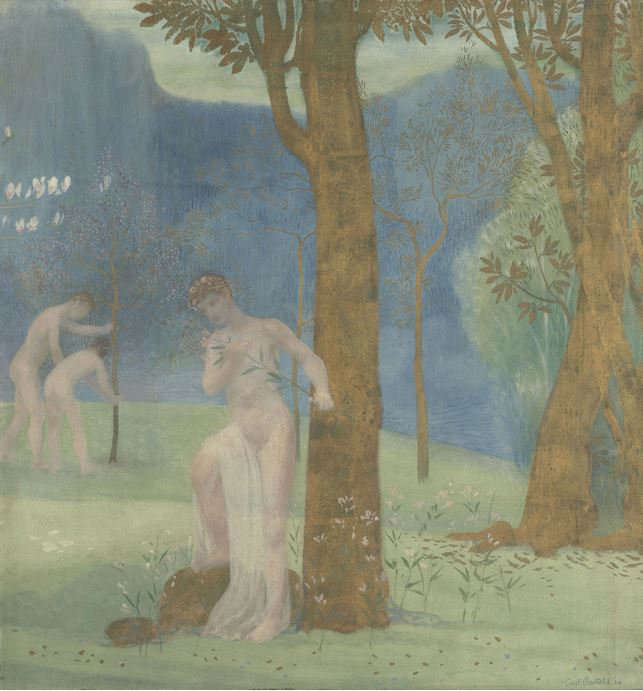 Paesaggio simbolista di Constant Montald