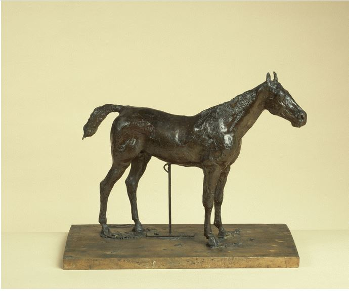 Cavallo fermo di Edgar Degas
