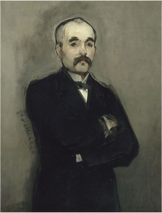 Ritratto di Clemenceau di Edouard Manet