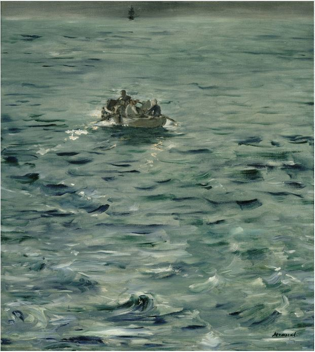 Fuga di Rochefort di Edouard Manet