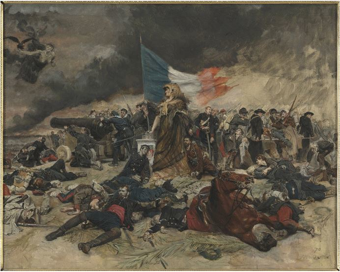 L'assedio di Parigi (1870-1871) di Ernest Meissonier