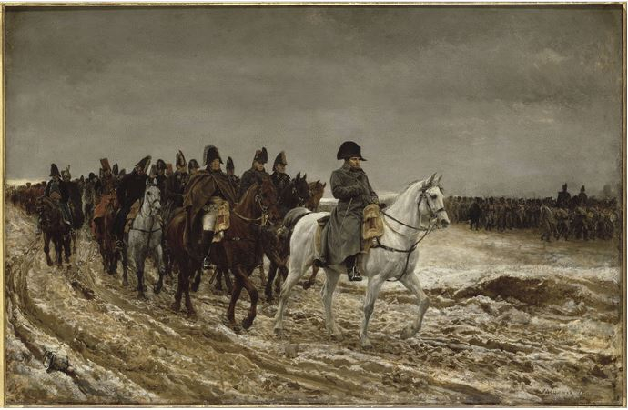 Campagna di Francia, 1814 di Ernest Meissonier