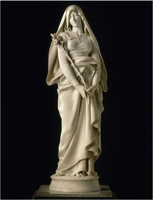 Vergine con il giglio di Eugène Delaplanche