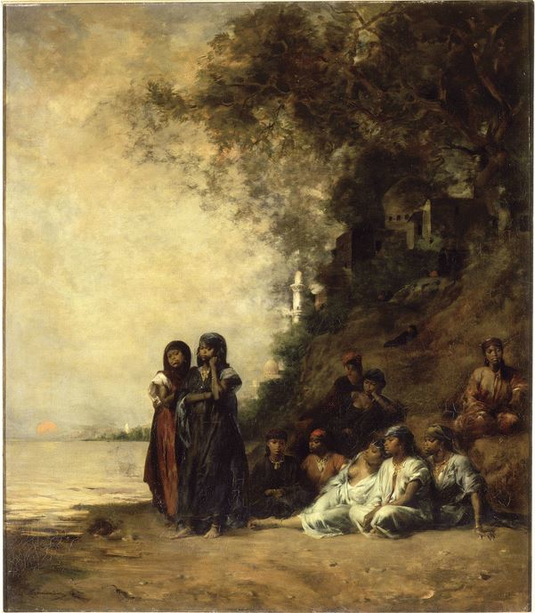 Ricordo di d'Ezneh (Alto Egitto) di Eugène Fromentin