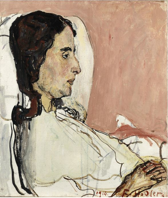 Valentine Godé-Darel malata di Ferdinand Hodler