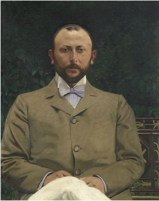 Ritratto del signor Alexandre Natanson di Félix Vallotton
