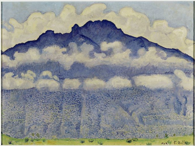 La punta d'Andey, valle dell'Arve di Ferdinand Hodler