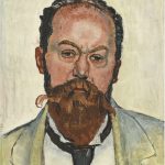 Ritratto di Mathias Morhardt di Ferdinand Hodler