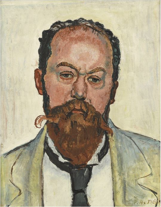 Ritratto di Mathias Morhardt di Ferdinand Hodler