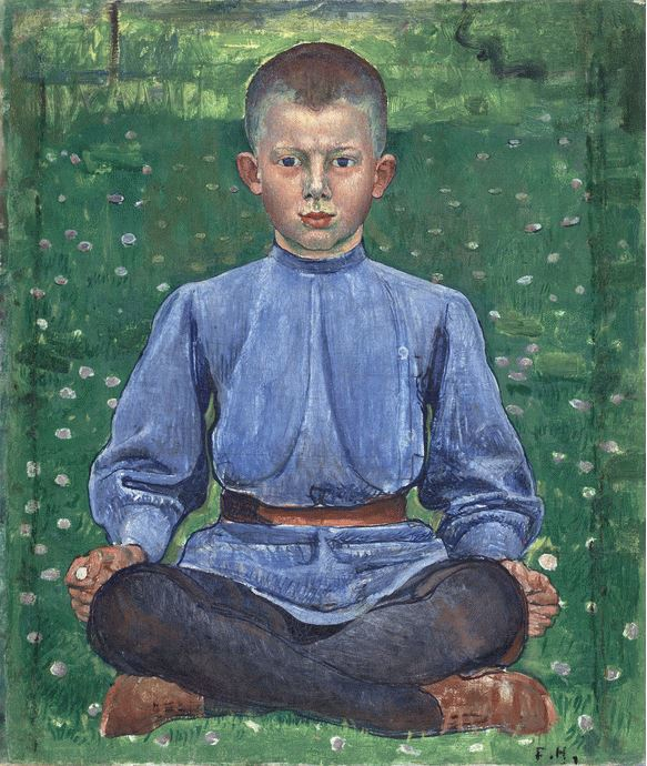Ritratto di Werner Miller di Ferdinand Hodler
