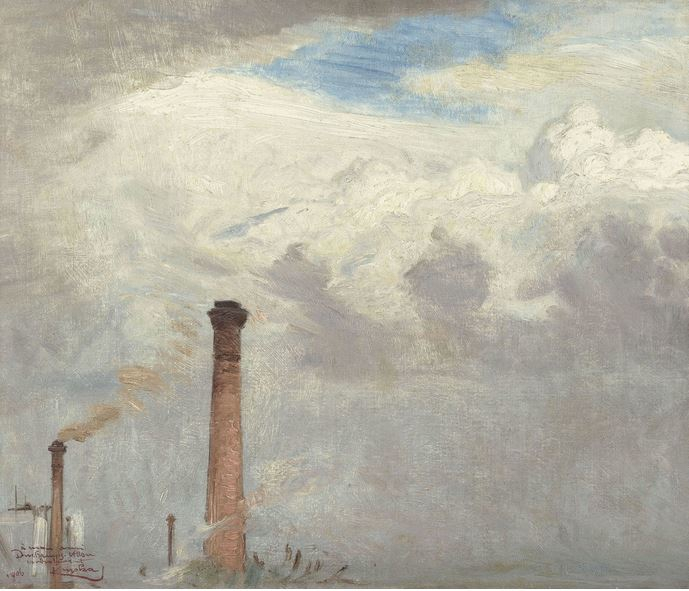 Le ciminiere di Frantisek Kupka