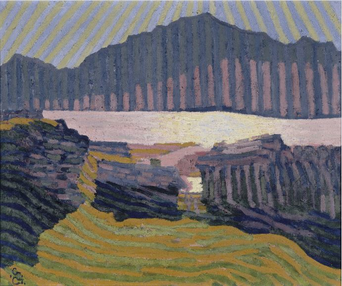 Vista di Capolago di Giovanni Giacometti